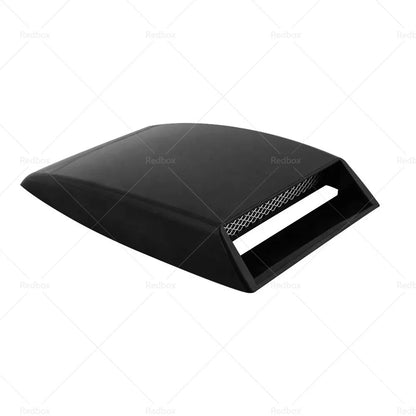 Black ABS Plastic Air Flow Intake Scoop for Universal Car Hood Cover