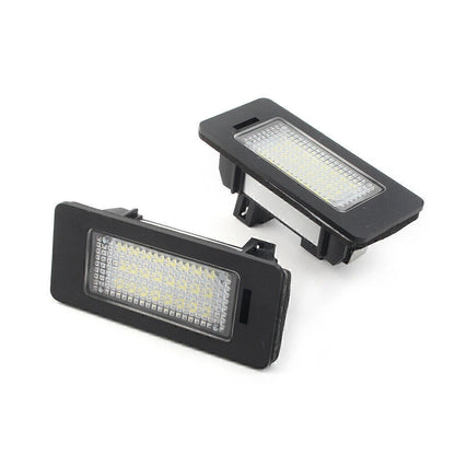 2 x 18 LED License Plate Lamps for Audi A4 Allroad (2010)