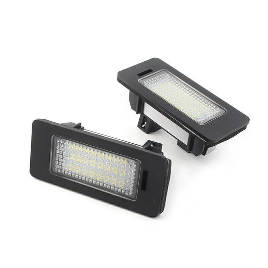 2 x 18 LED License Plate Lamps for Audi A4 Allroad (2010)