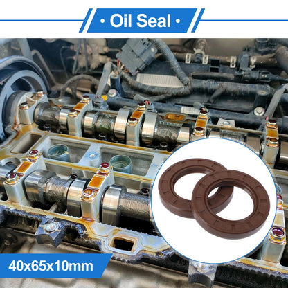 Oil Seal / 40x65x10mm / Rotary Shaft Seal FKM Rubber