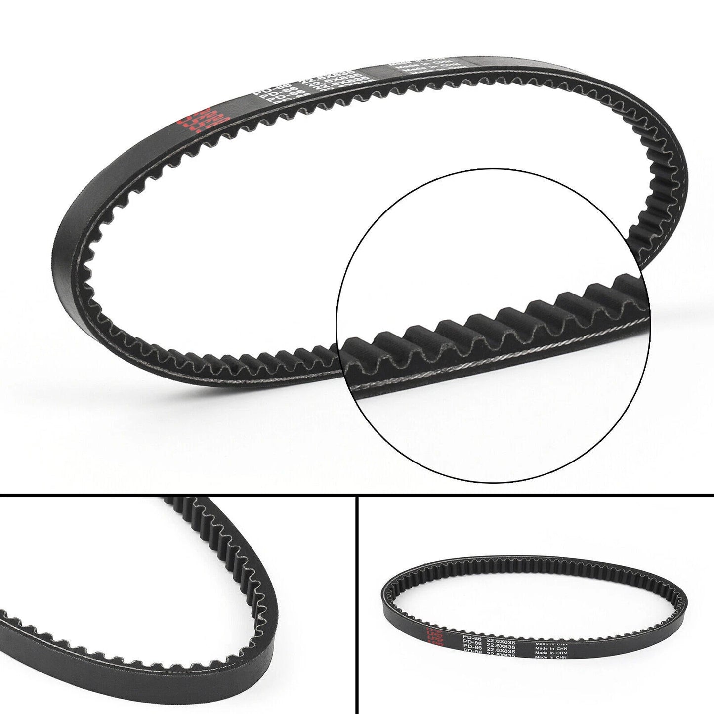 Timing Belt for Peugeot Geopolis 250, Piaggio X7, X8, MP3 300, Gilera Nexus (2006-2013)
