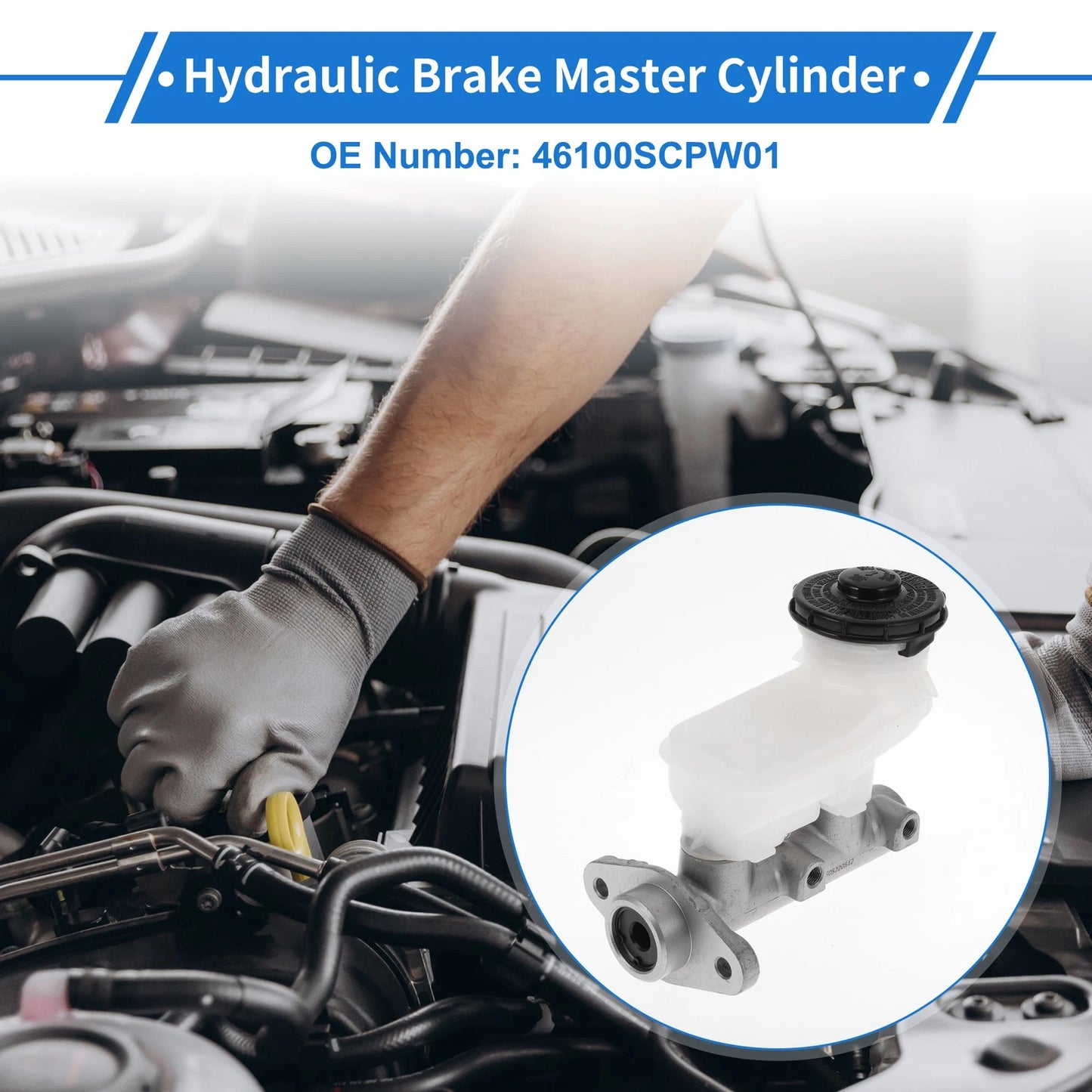 Brake Master Cylinder with Reservoir for Honda Odyssey (2002-2004)