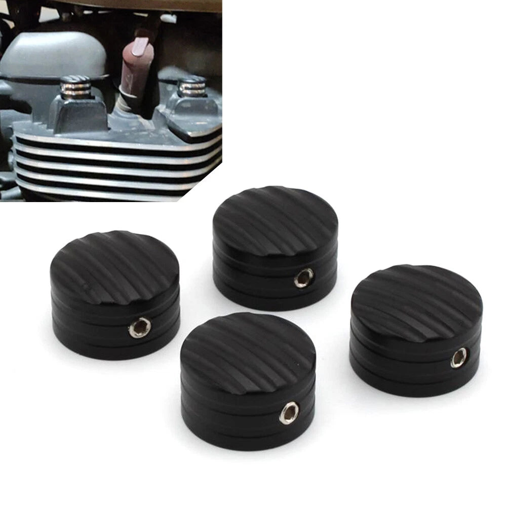 CNC Aluminum Head Bolt Cover Cap for T120 Thruxton Scrambler Street Cup (2016-2023)