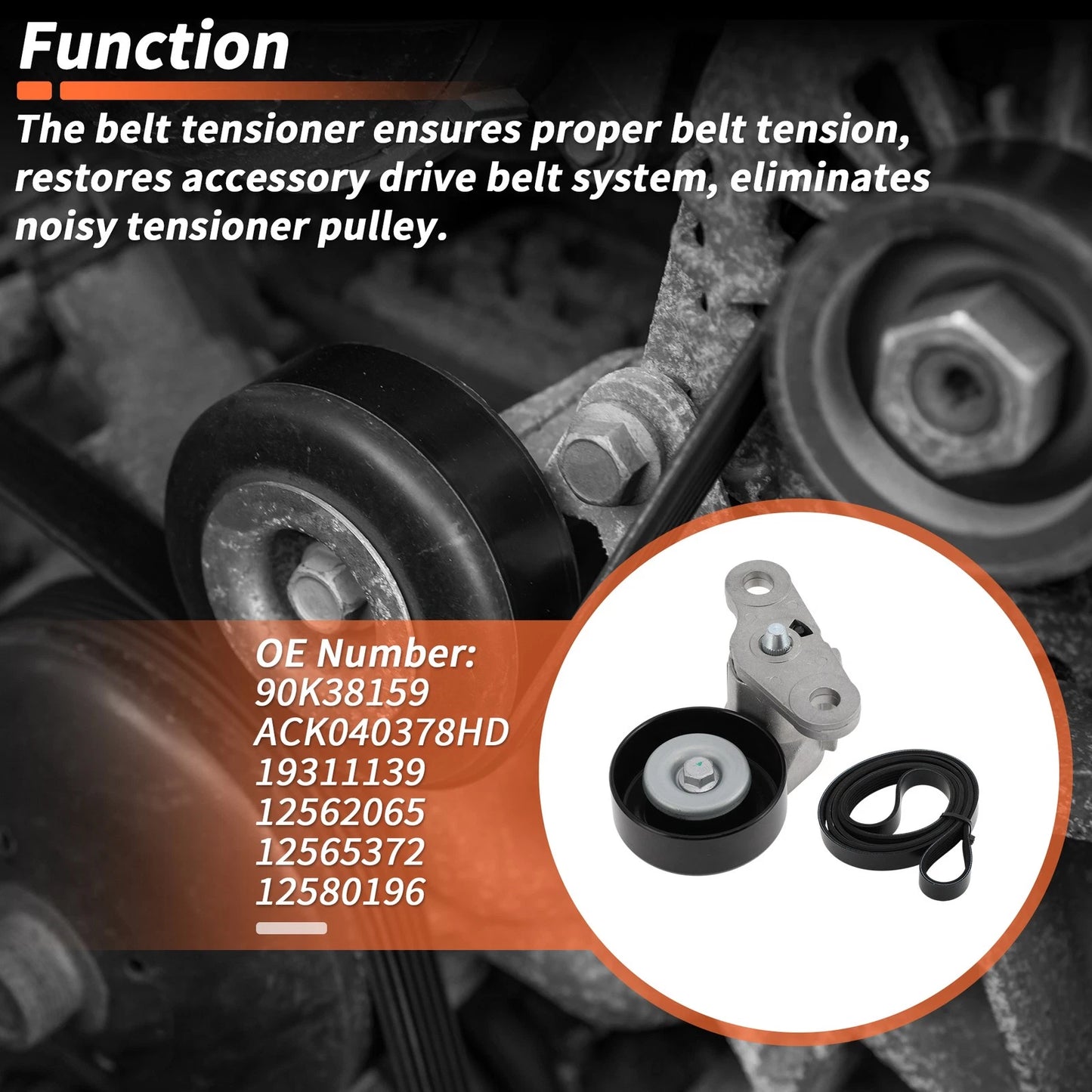 Drive Belt Tensioner Kit for Chevrolet Silverado 1500