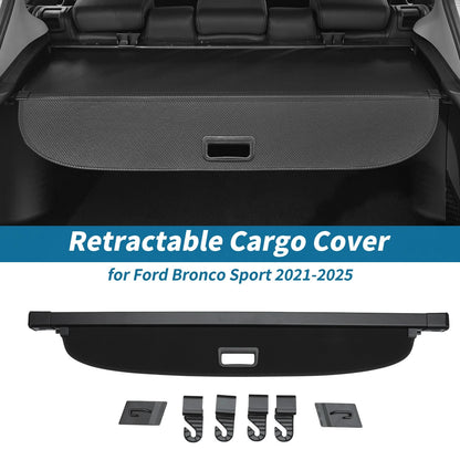 Retractable Cargo Cover for Ford Bronco Sport (2021-2025)