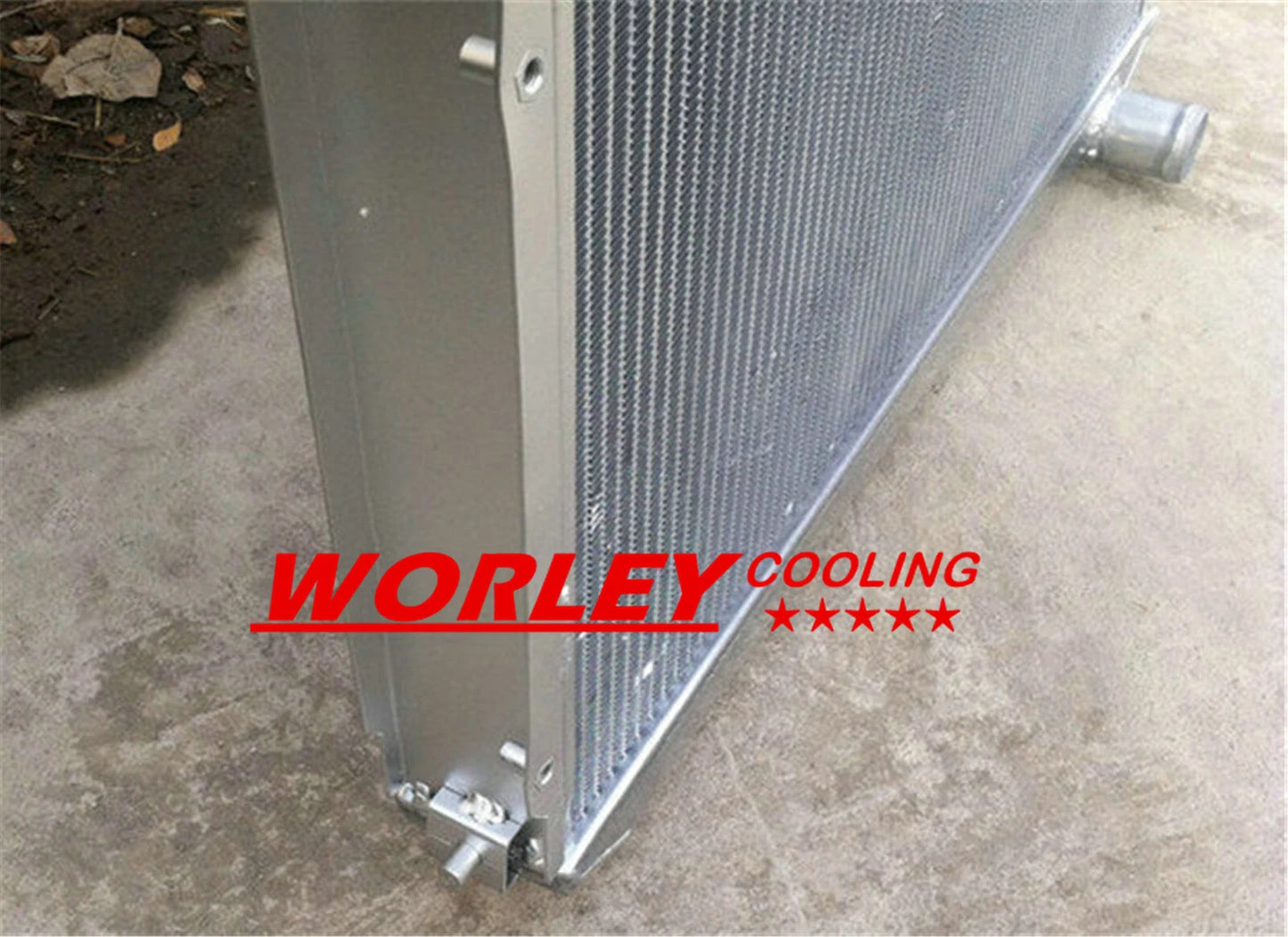NSW 3 Row Aluminum Radiator for Nissan 300ZX VG30 Turbo 3.0L (1984-1989)