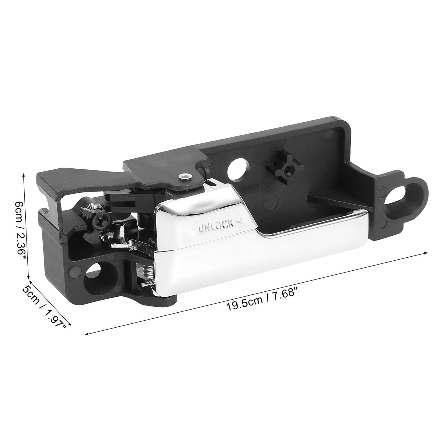 Car Interior Door Handle Rear Left Passenger Side for Mercury Milan (2006-2011)