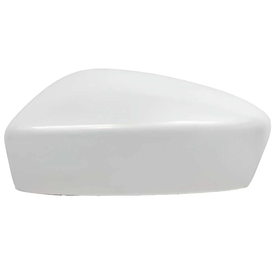 White Rearview Mirror Cover Left Side for Mazda CX-5 2013-2014