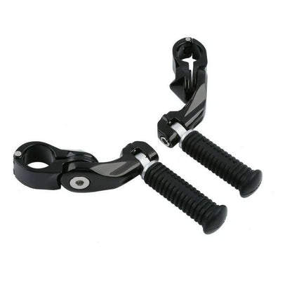 Footrest Footpeg 1 1/4'' Short Angled Mount for Harley Street Glide