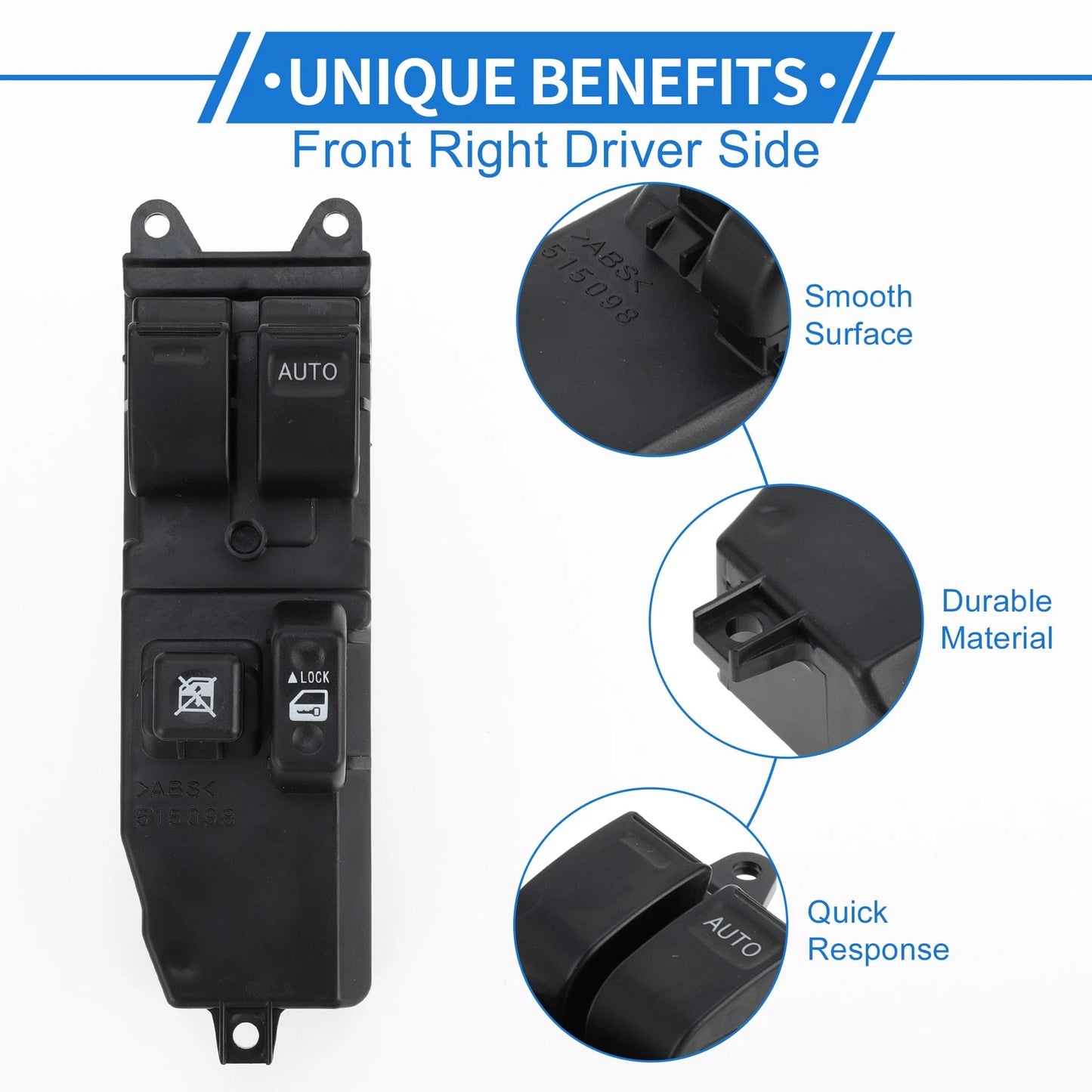 Power Window Switch for Toyota Hiace KDH200R (2005-2014)
