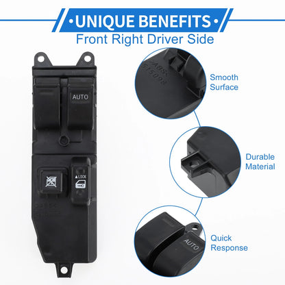 Power Window Switch for Toyota Hiace KDH200R (2005-2014)