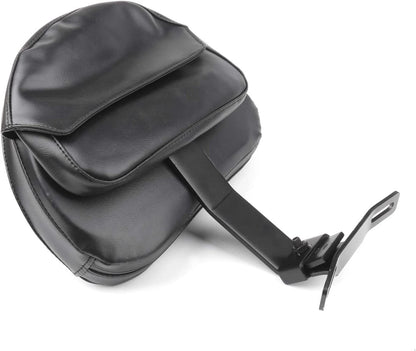 Driver Backrest Pad for 2007-2017 Harley FLSTF Heritage Softail, Black