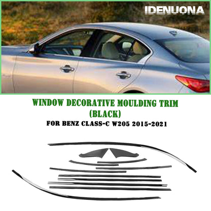 10 x Window Moulding Seal Strips for Infiniti Q50 (2014-2024)
