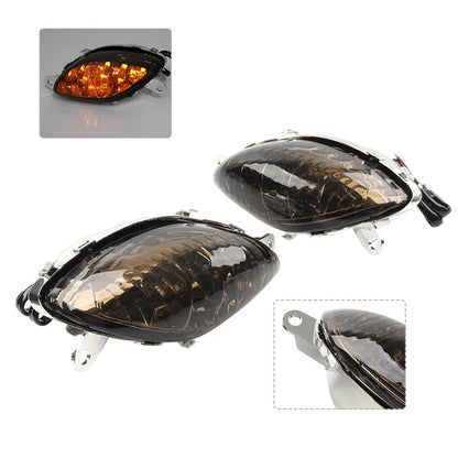 Smoke Front Turn Signal Indicator Light for SUZUKI GSX1300R HAYABUSA (1999-2007)