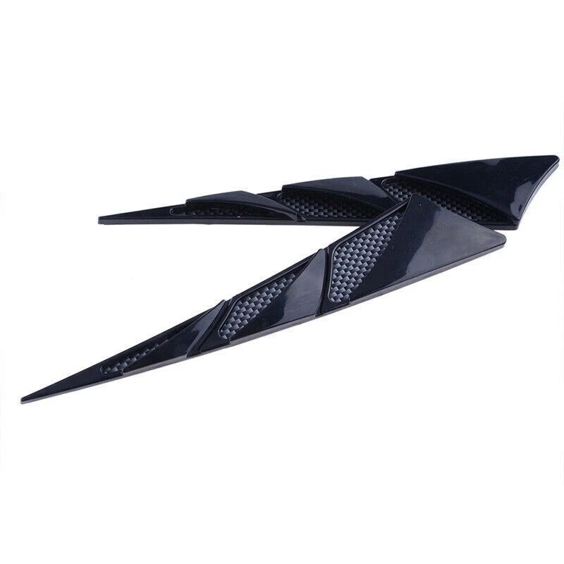 Fender Hood Vent Decor Trim Cover for Universal Car Simulation ()