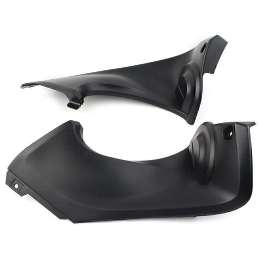 1 Pair ABS Black Intake Ram Air Tube Cover for YAMAHA YZFR6 (1998-2002)