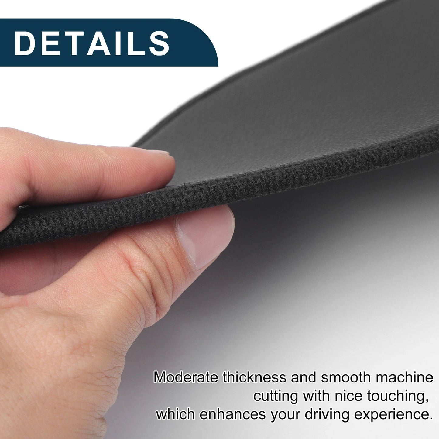 Car Door Anti Kick Pad Sticker Protector for Ford Escort (2015) - 1 Set