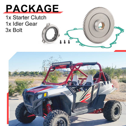 One Way Starter Clutch Gear Gasket Assembly for Polaris RZR XP 1000 (2014–2019)