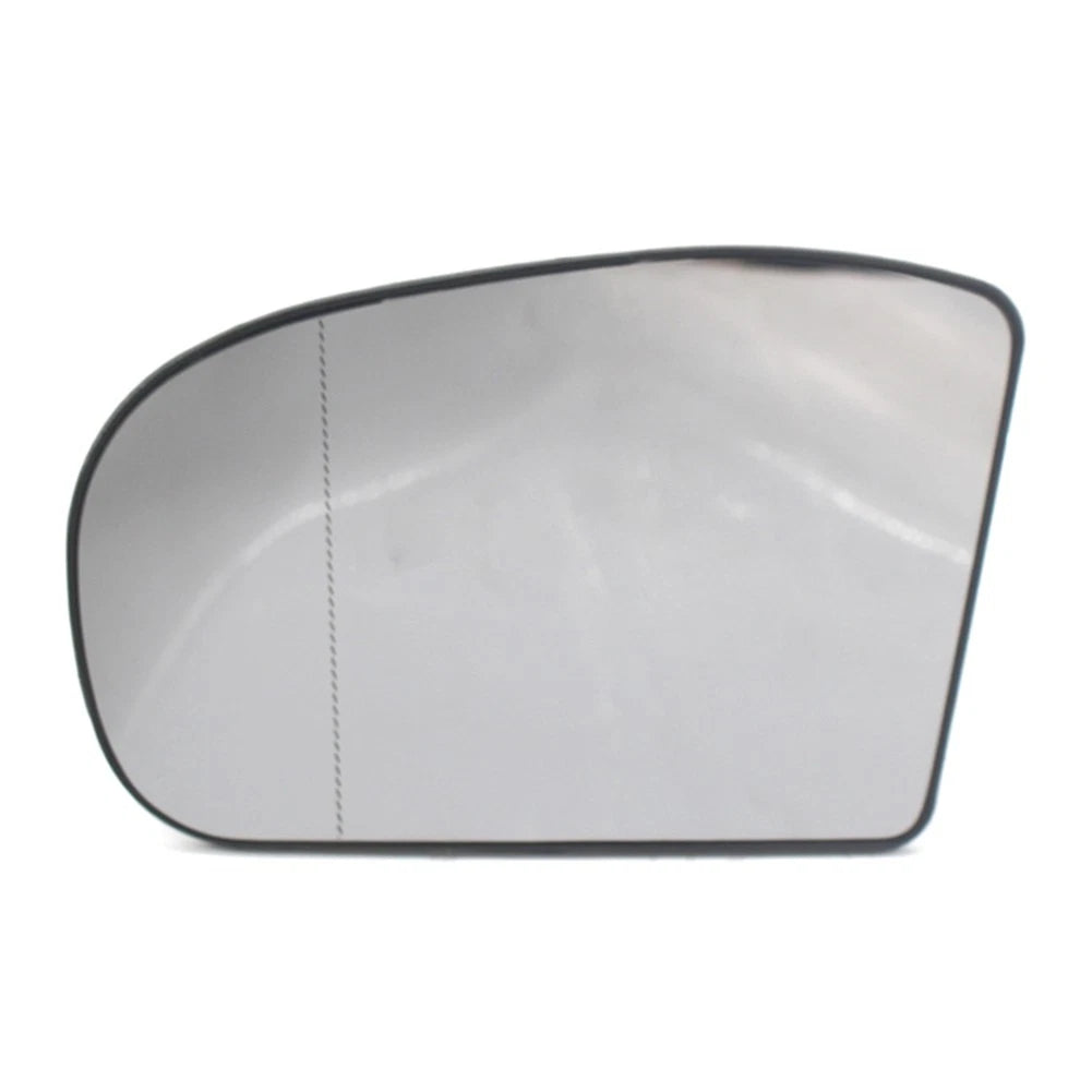 1x Left Heated Wing Mirror Glass for Mercedes-Benz C240 (2001-2005)