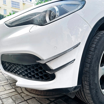 Front Bumper Side Air Vent Trims for Alfa Romeo Stelvio (2017-2025)