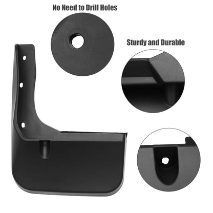 Mud Flaps Splash Guards for Toyota Highlander (2014-2023)