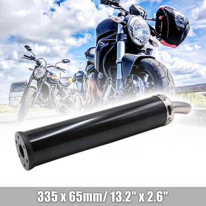 Exhaust Pipe Muffler / 350 x 65mm / Motorcycle Exhaust