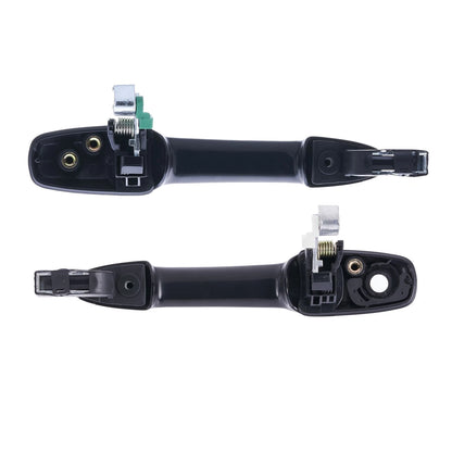 2 x Front Outer Door Handles Black for Mazda3 BK (2003-2009)