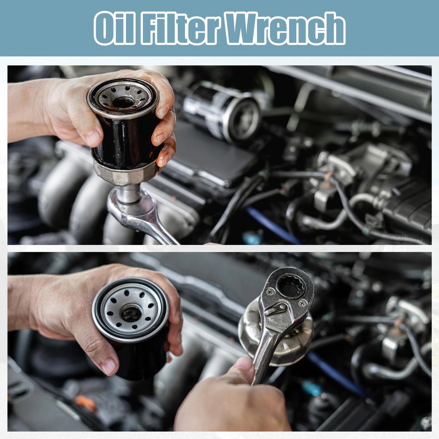 14 Flute 64.5mm Oil Filter Wrench Cap for Toyota