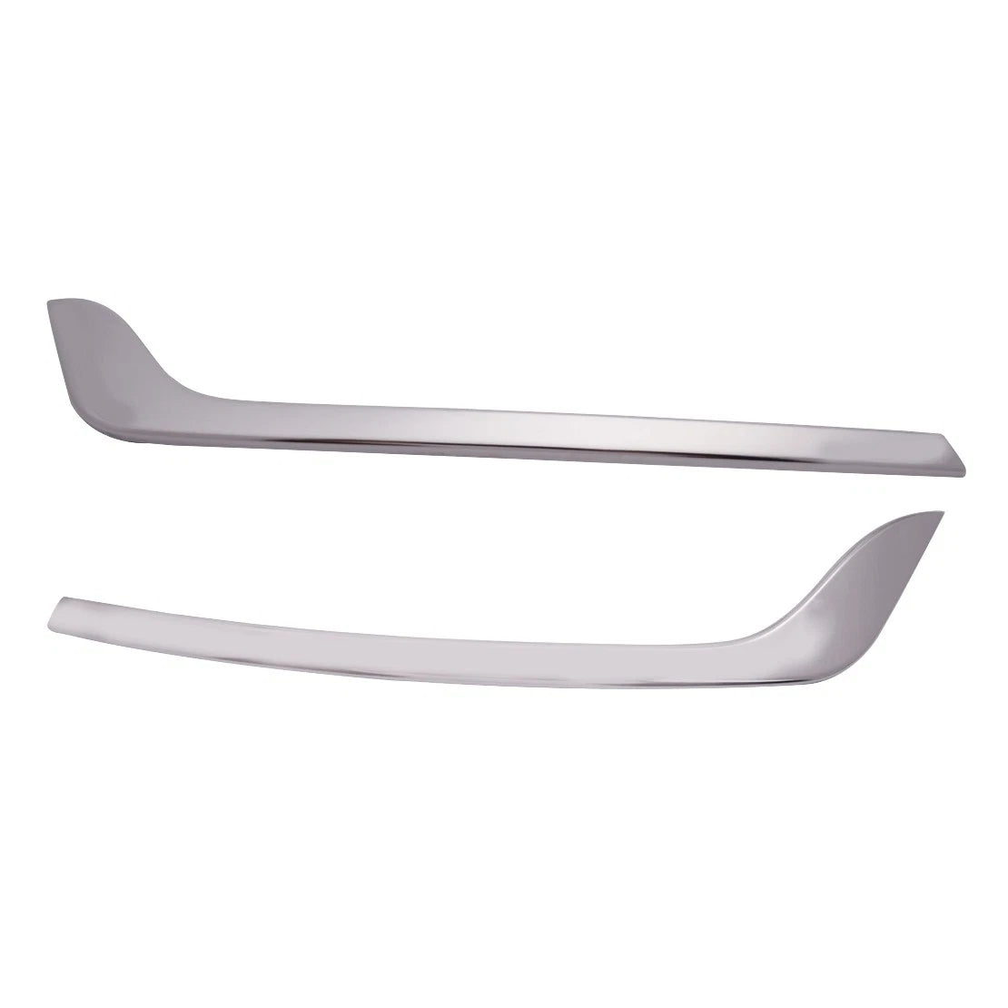 2 x Front Fog Light Eyebrow Strip Frame for Ford Fusion Mondeo (2019)
