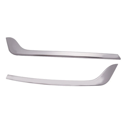2 x Front Fog Light Eyebrow Strip Frame for Ford Fusion Mondeo (2019)