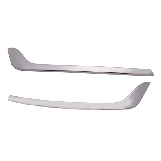 2 x Front Fog Light Eyebrow Strip Frame for Ford Fusion Mondeo (2019)