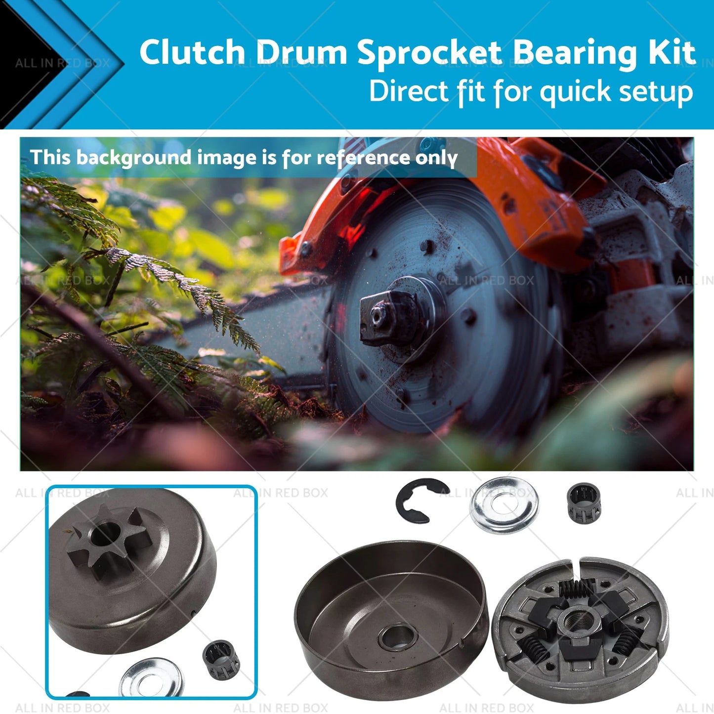Clutch Drum Sprocket Bearing Kit for Stihl MS311 MS391 Chainsaw