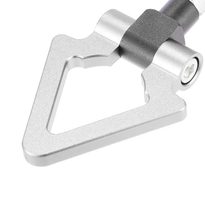 Silver Tone Front Bumper Towing Hook for Subaru