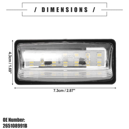 LED License Plate Light for Nissan Maxima (2016-2022)