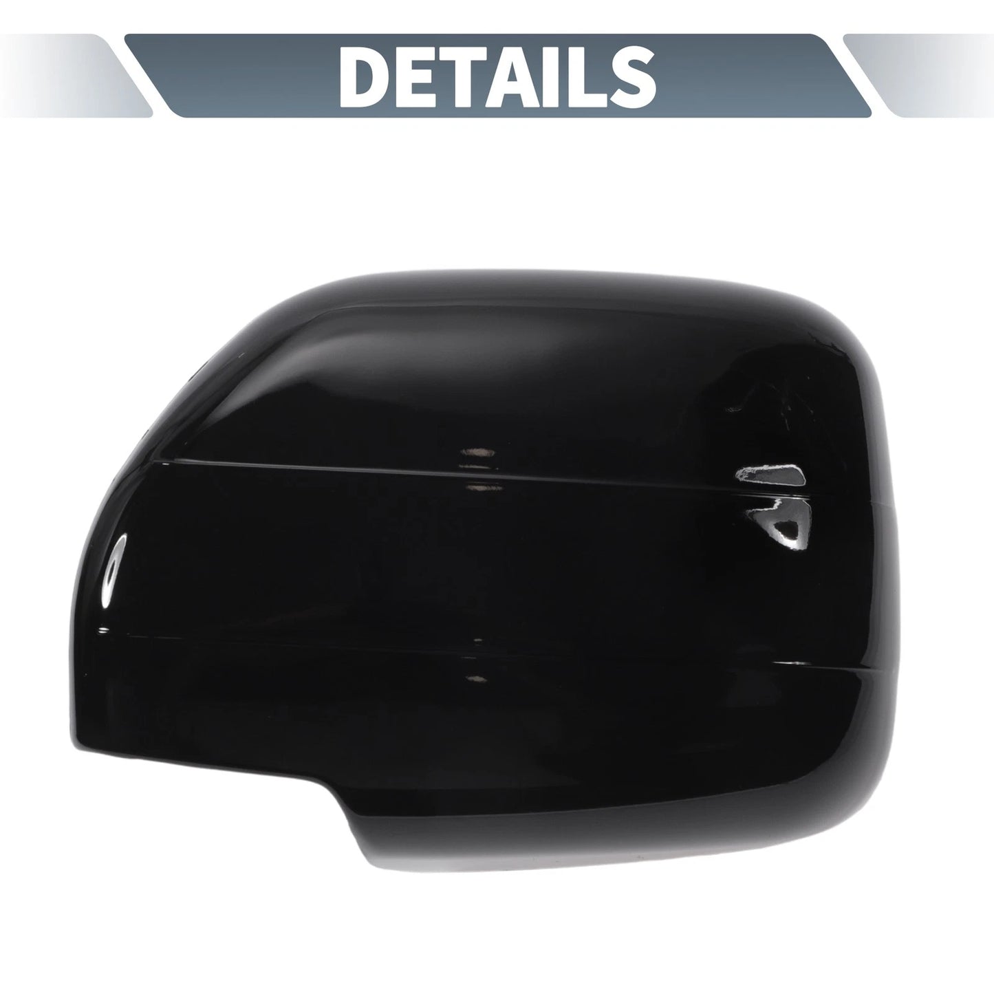 Rearview Mirror Cap Overlay Gloss Black for Lexus Toyota Land Cruiser (2016-2023)