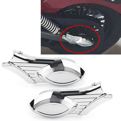 Rear Swingarm Axle Bolt Covers for Indian Scout 2015-2016 () Chrome