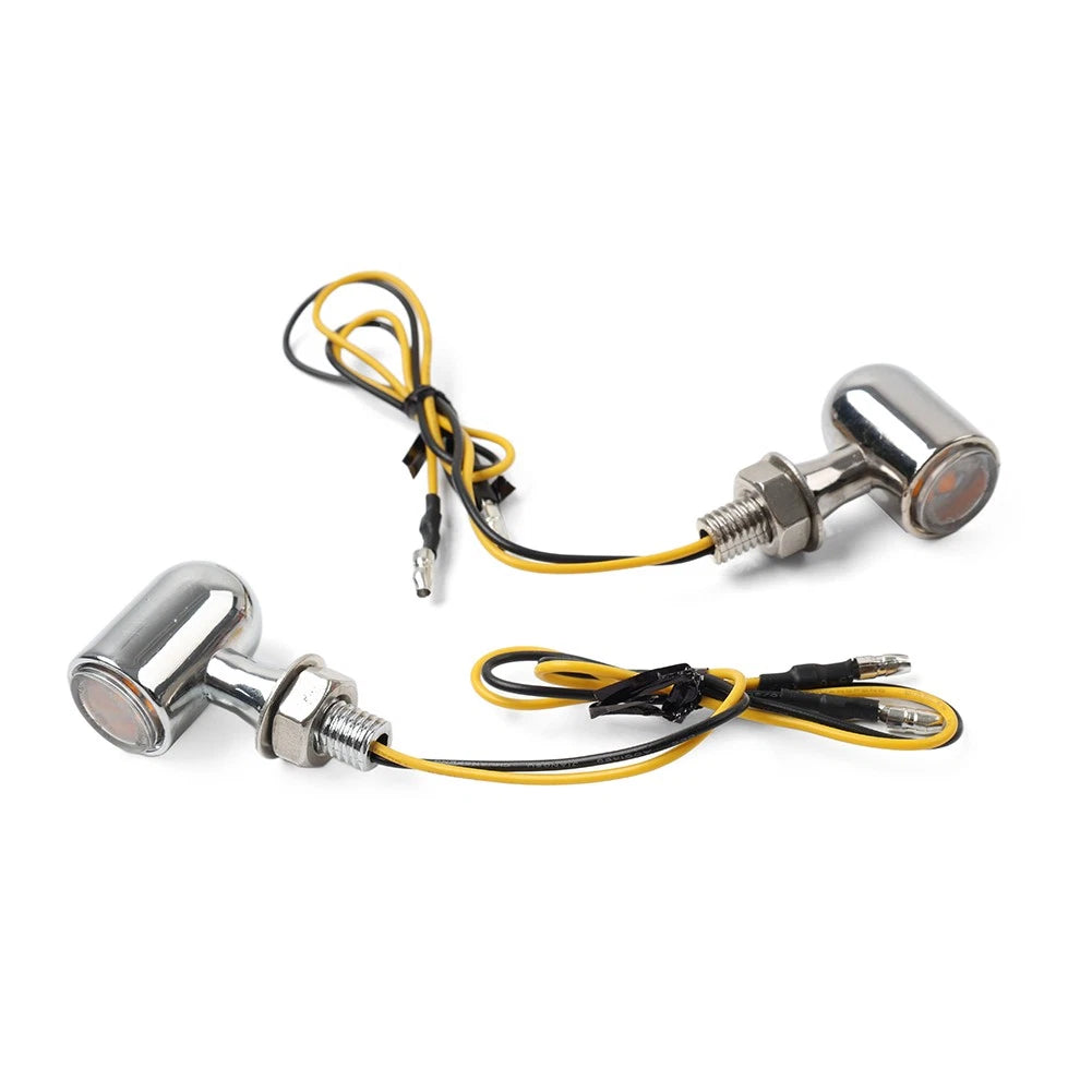 Mini Turn Signal Lights for Bobber Cafe Racer (No specific years available)