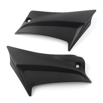 Black Air Duct Tube Covers for KAWASAKI Ninja ZX6R ZX636D/C (2005-2006)