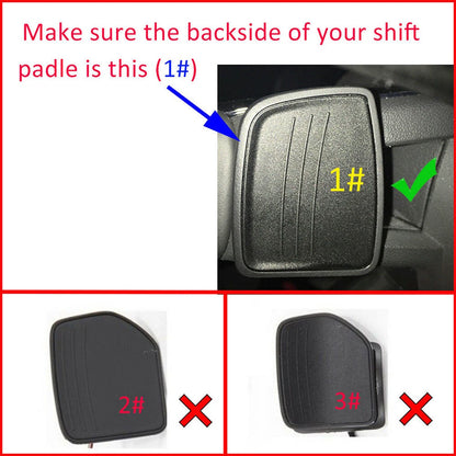 Silver Steering Wheel Shift Paddle Shifter for Audi A3 A4 A5 S3 S4 Q2 Q5 Q7 TTS