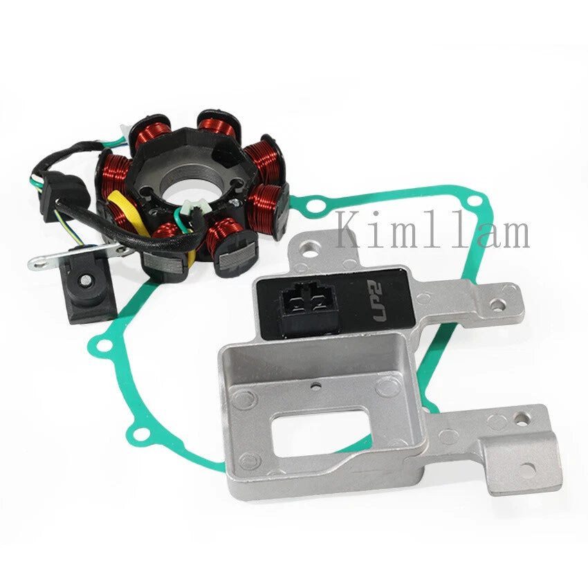 Stator Coil, Rectifier, Gasket for Honda ANF125 Innova 125 (2003-2006)
