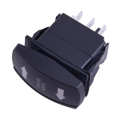 Turn Signal Rocker Switch with Green LED for SUV ATV UTV