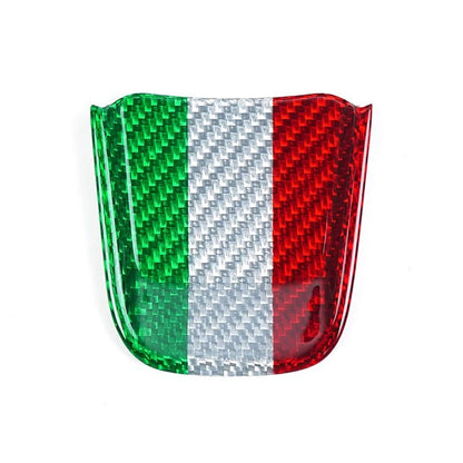Dry Carbon Fiber Steering Wheel Lower Panel Cover Trim for Fiat 500 Abarth