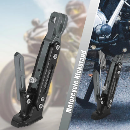 Kickstand Side Support Stand Kit CNC Aluminum Alloy Titanium for Motorcycle
