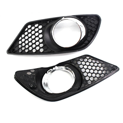Left & Right Fog Light Grille Covers for Mercedes-Benz C300 C350 (2008-2015)