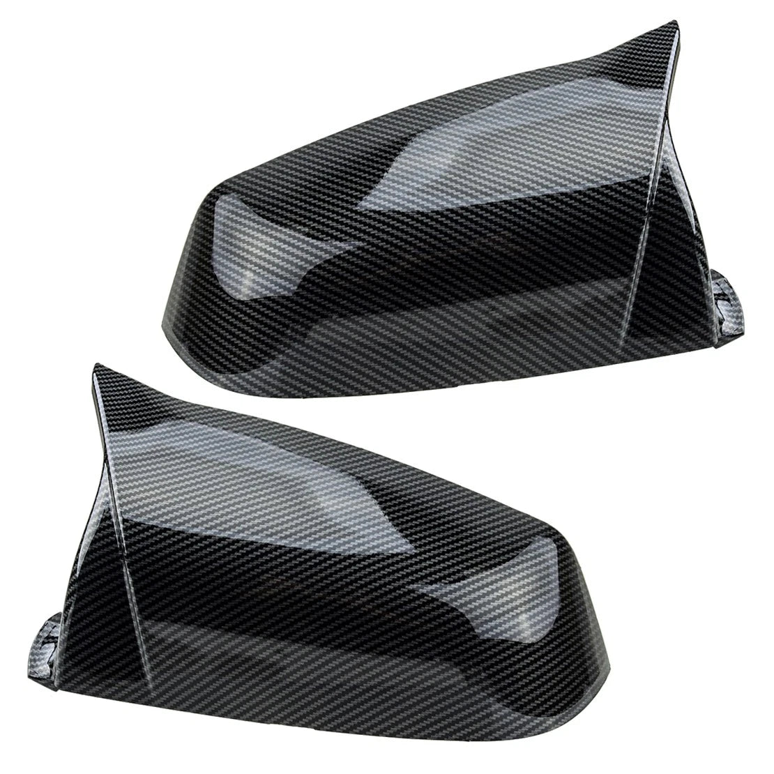 2 x Mirror Caps for BMW E60 E61 F10 F11 F01 F02 (2007-2017)