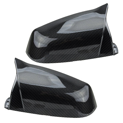 2 x Mirror Caps for BMW E60 E61 F10 F11 F01 F02 (2007-2017)