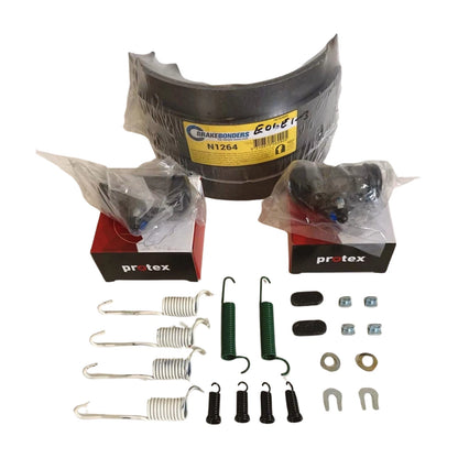 Rear brake shoe drum overhaul for Chrysler Valiant