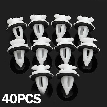 40x Door Panel Clips W/Seal Ring for E30 E34 E36 E38 E46 M3 M5 Z3