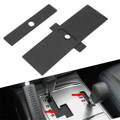 Black Rubber Gear Shift Lever Panel Cover for Mitsubishi Pajero (2006-2015)