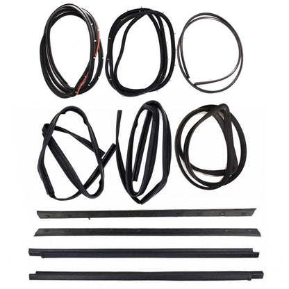 Weatherstrip Rubber Seal Set 10 Fits Toyota Hilux Tiger LN145 2D Pickup 1998-04